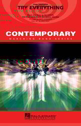 Try Everything Marching Band sheet music cover